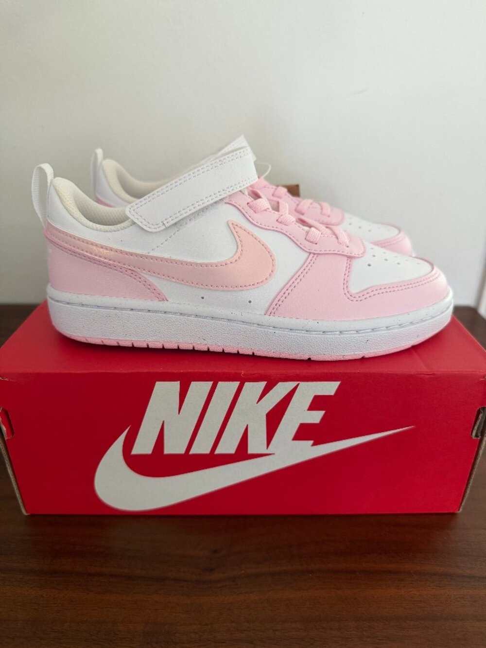 Nike Court Borough Low Recraft Sneaker - LITTLE KIDS (Size 2Y)